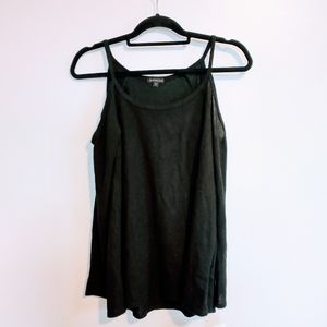 NWT black cold shoulder top size small mm mm mm.